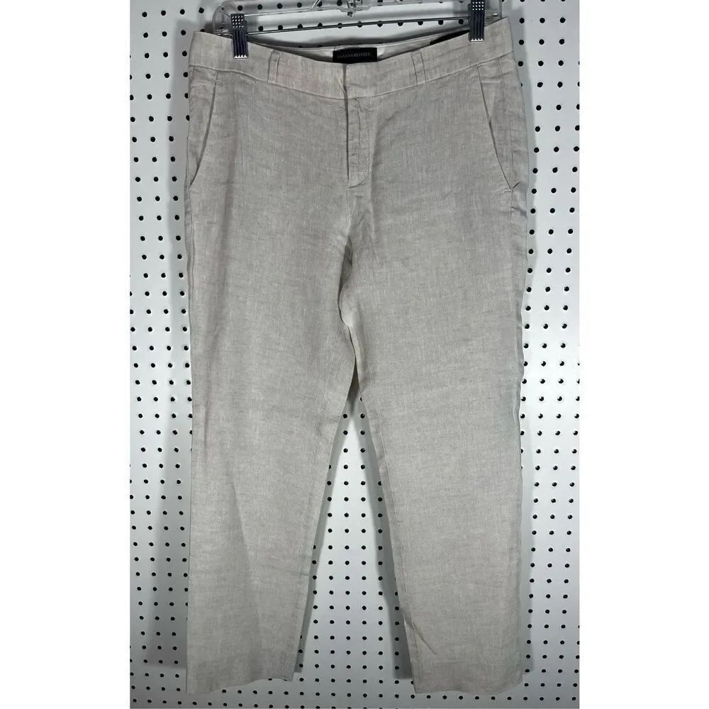Banana Republic linen pants size 2